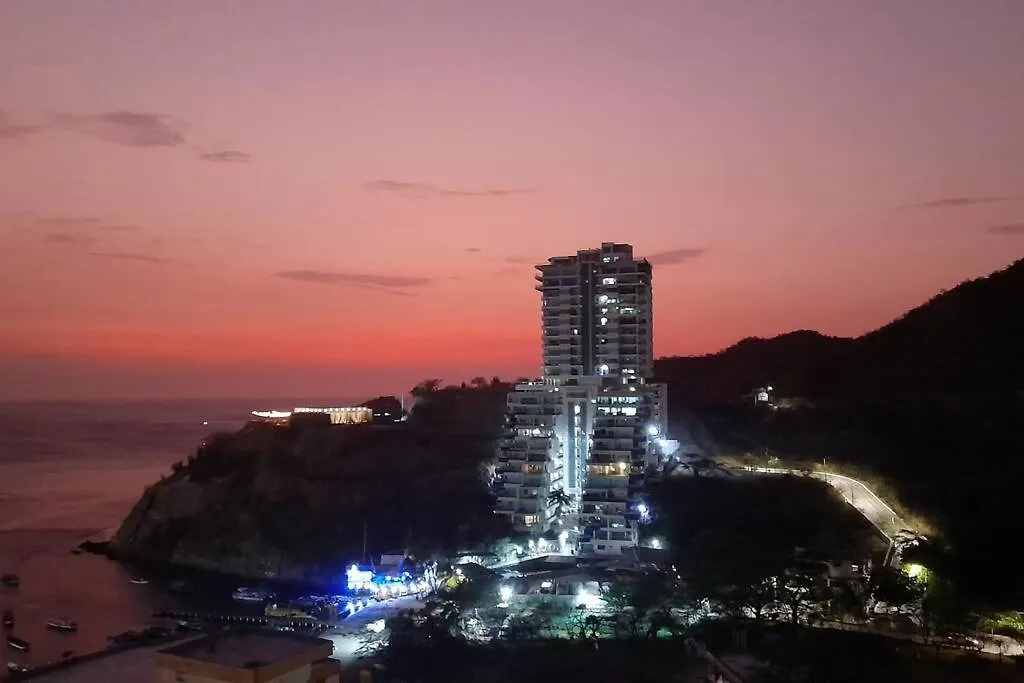 Apartamento Con Hermosa Vista Al Mar Gaira Apartment